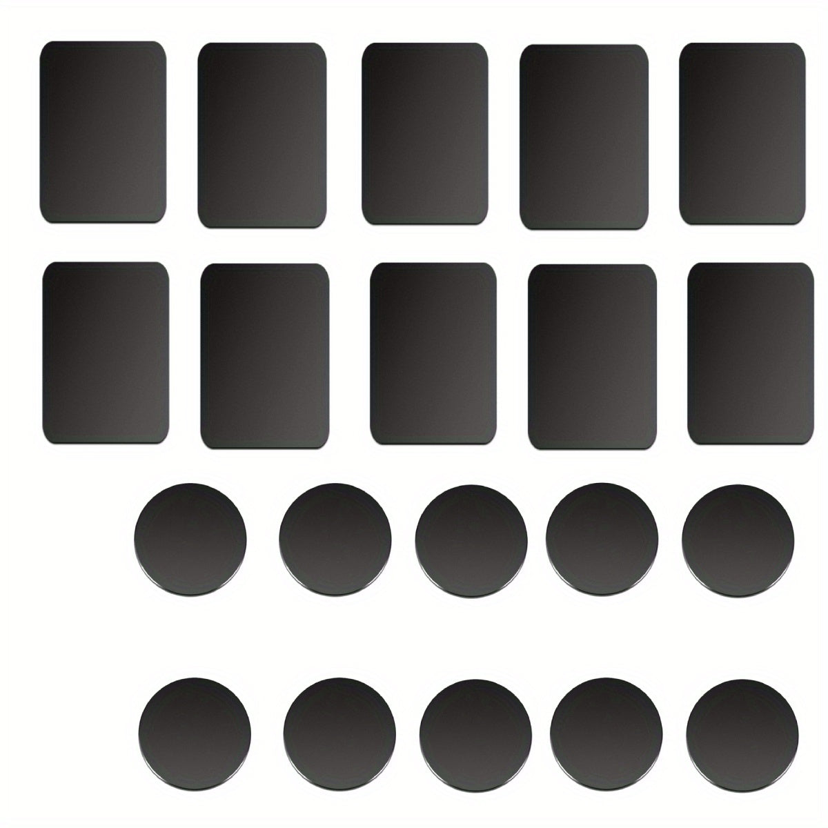 Universal Magnetic Car Phone Holder with Metal Plate and Disc Mount