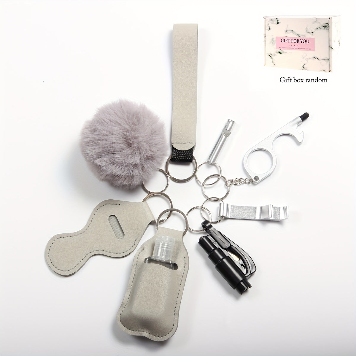 Men's Safety Protection Set with Gift Box, 8-Piece Protective Accessories