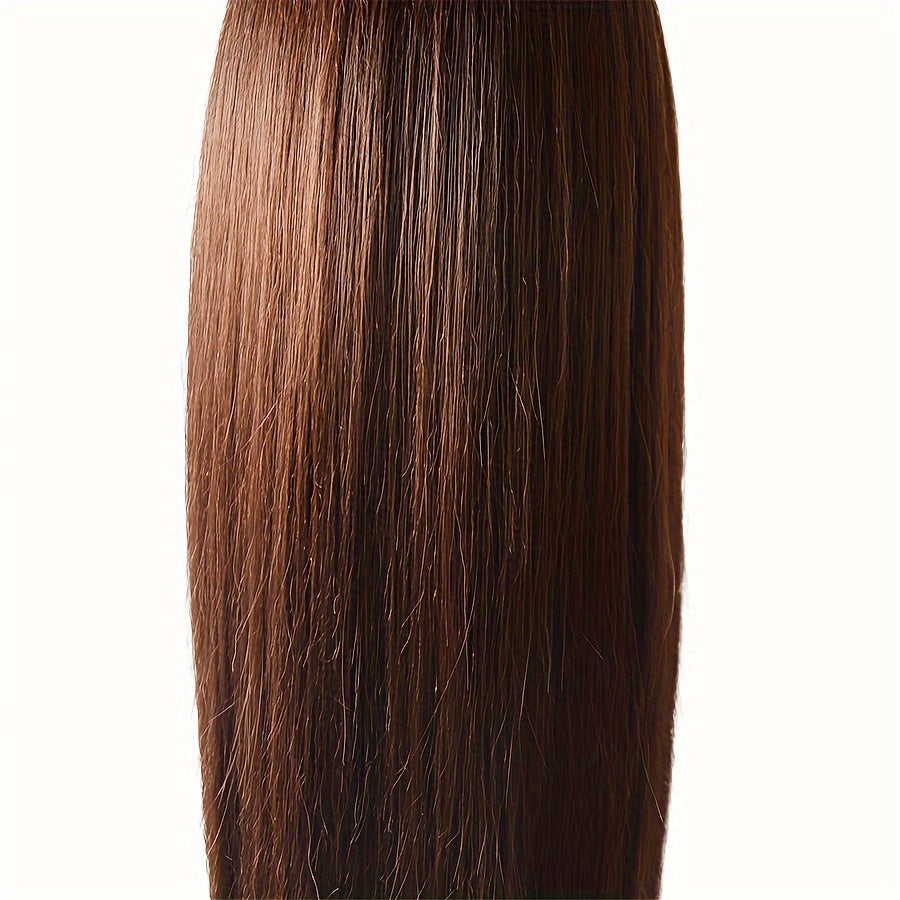 Unisex Professional Mannequin Head with 85% Human Hair for Hair Styling Practice