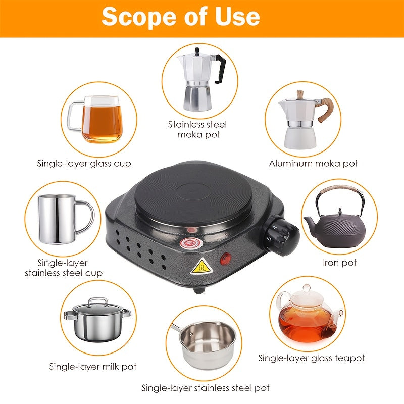 Портативный электрический обогреватель с европейской вилкой, серебристого цвета с цветком, без батареи