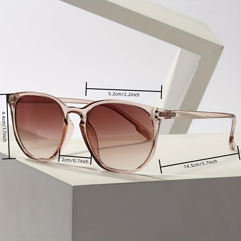 Ретро многоугольные модные очки с градиентными линзами для спорта и городского стиля