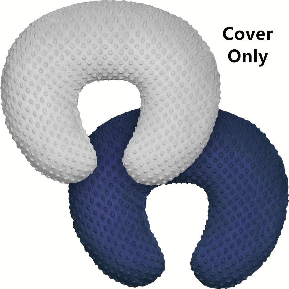 Set of 2 Ultra Soft Minky Nursing Pillow Covers Breastfeeding Slipcovers Easy to Clean