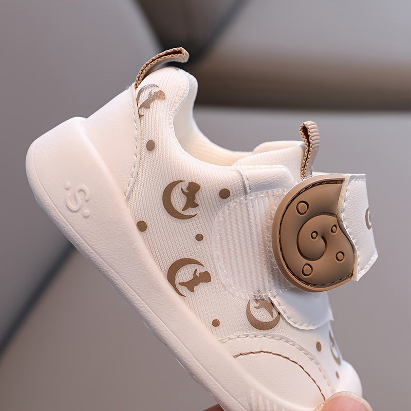 Kichkina erkaklar va qizlar uchun yumshoq taglikli yurish poyabzali Bahor Kuz anti-silj tarmoq kundalik chaqaloq poyabzali