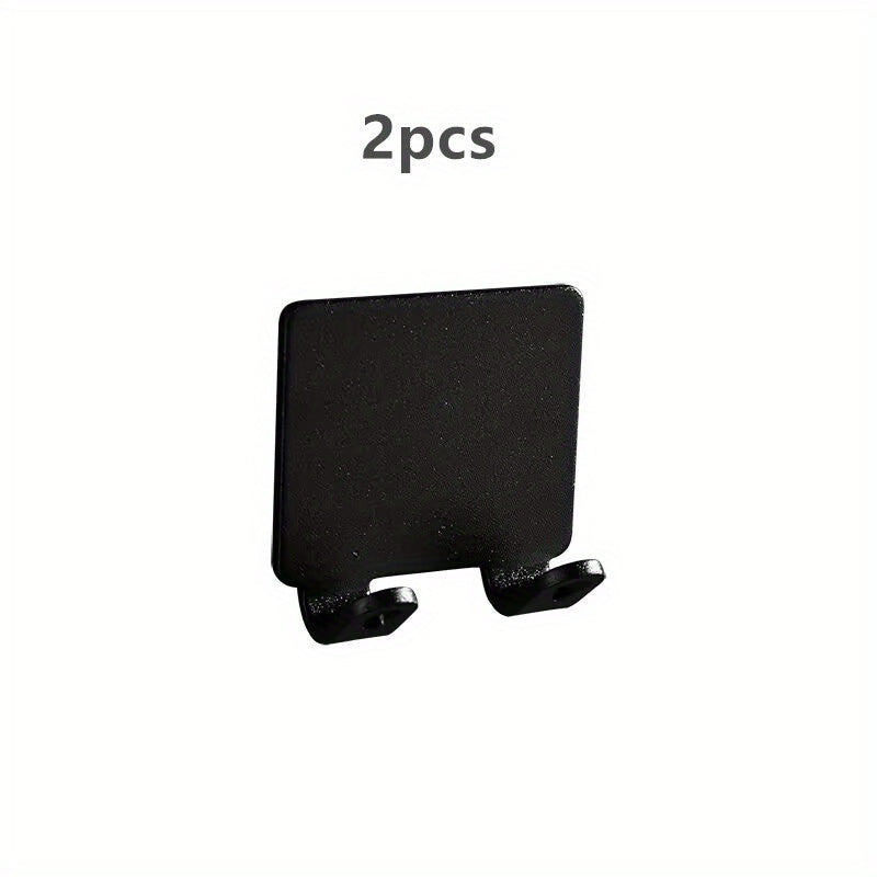 Organizador de almacenamiento para baño de aluminio espacial con soporte para rasuradora sin necesidad de perforar