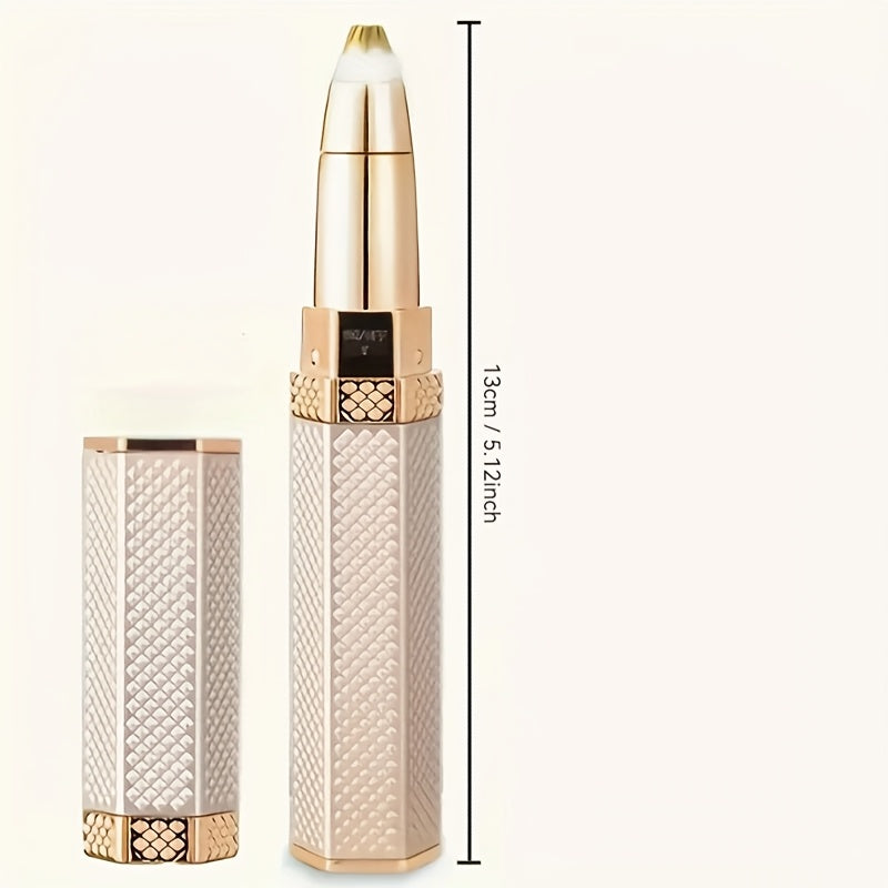 Kit de recortadora eléctrica 4 en 1 portátil para eliminación de vello corporal con batería recargable por USB