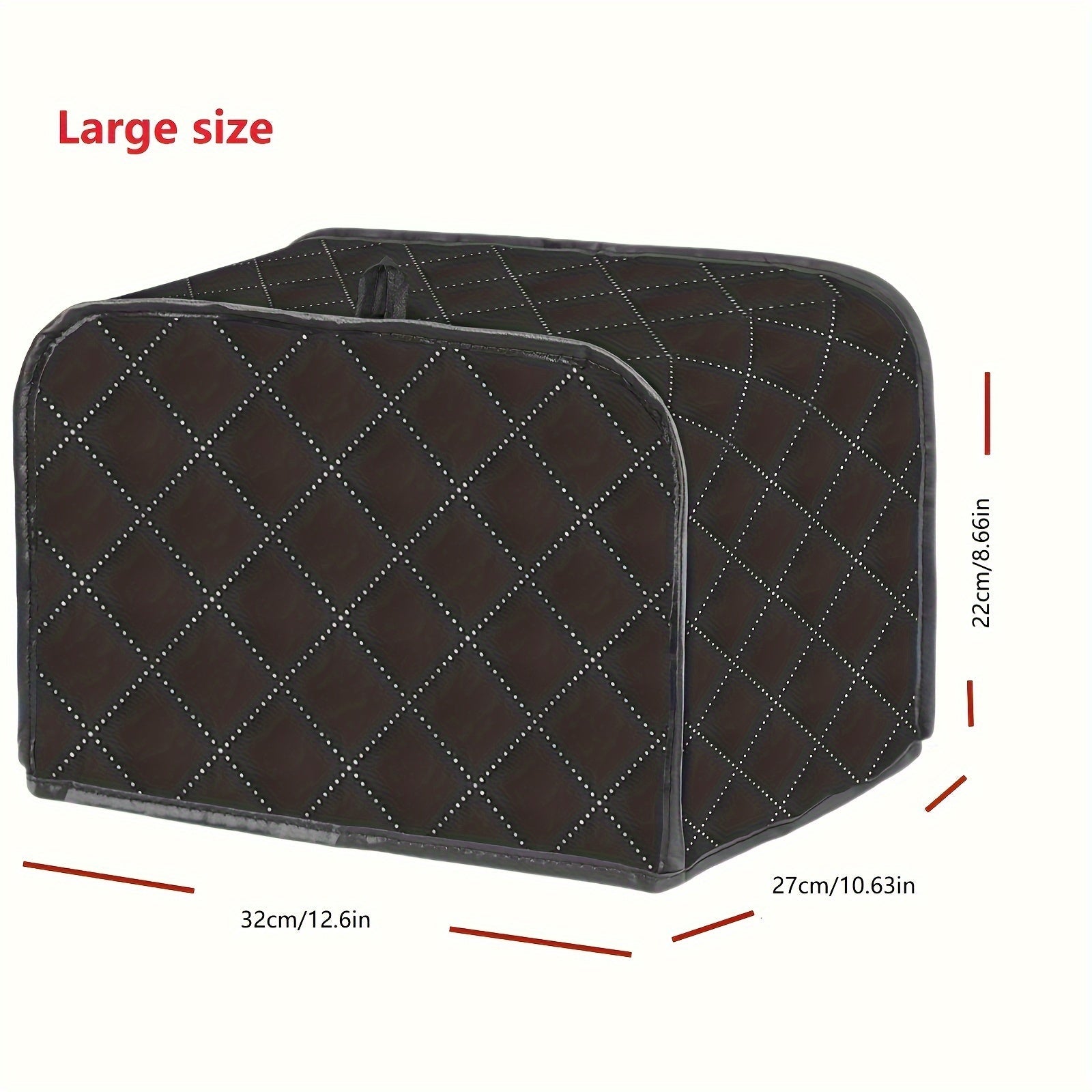 Kitchen Appliance Covers Set of 4 for Large Capacity Toasters Dust Protection