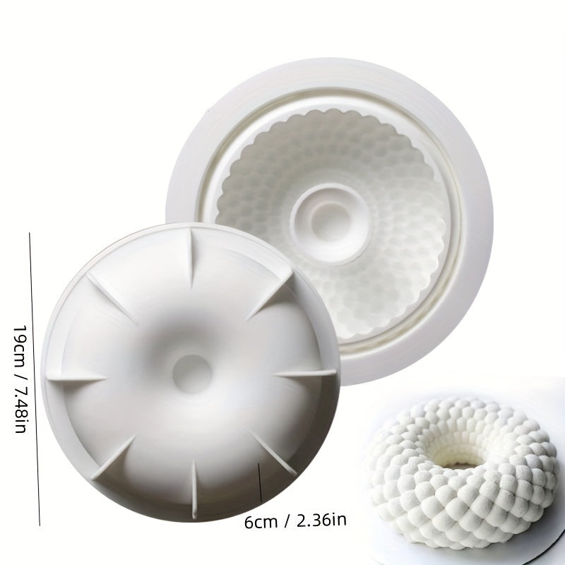 Silicone Cake Mold Set for Holiday Celebrations, Decorative Desserts, Various Designs