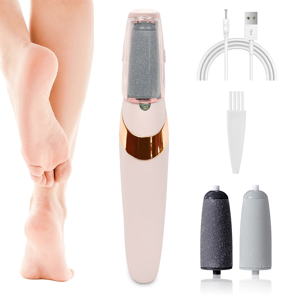 Rechargeable USB Electric Foot File for Callus Removal Portable Foot Grinder for Smoothing and Foot Care