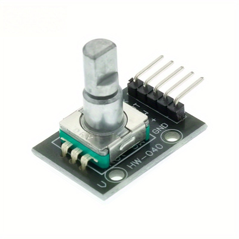6pcs Rotary Encoder Module KY-040 with Button for Arduino 360 Degree Rotation