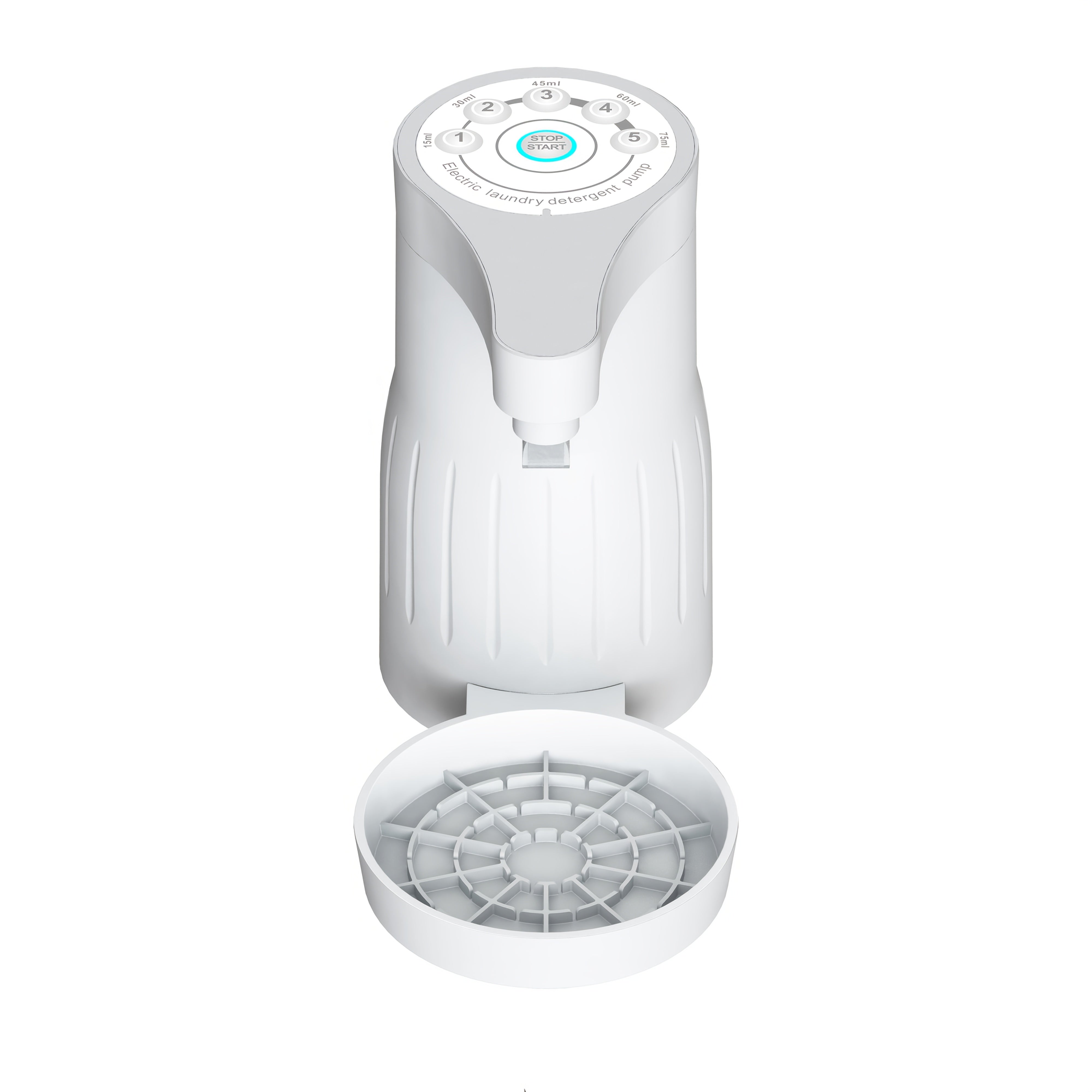 Tahnuhna Elektron Laundry Detergent Dispenser bilan kir yuvish xonangizda tartibda bo'ling. Ushbu qurilma qulay o'lchov stakaniga ega va USB orqali zaryadlanadi, 1500mAh lityum batareyasi bilan ishlaydi. Silikon va ABS dan tayyorlangan, u bardoshli va