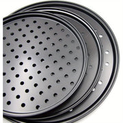 9" & 11" Nonstick Pizza Pan Set Carbon Steel Baking Supplies for Home Oven