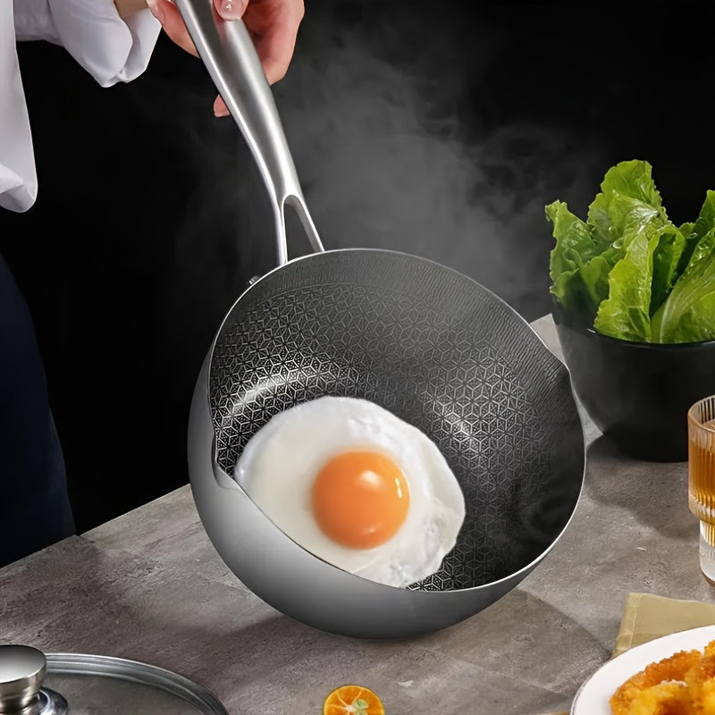 Olla de acero inoxidable con recubrimiento antiadherente de panal para sopa y guiso