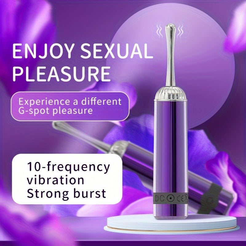Vibrador de clítoris recargable para mujer con 10 modos de vibración