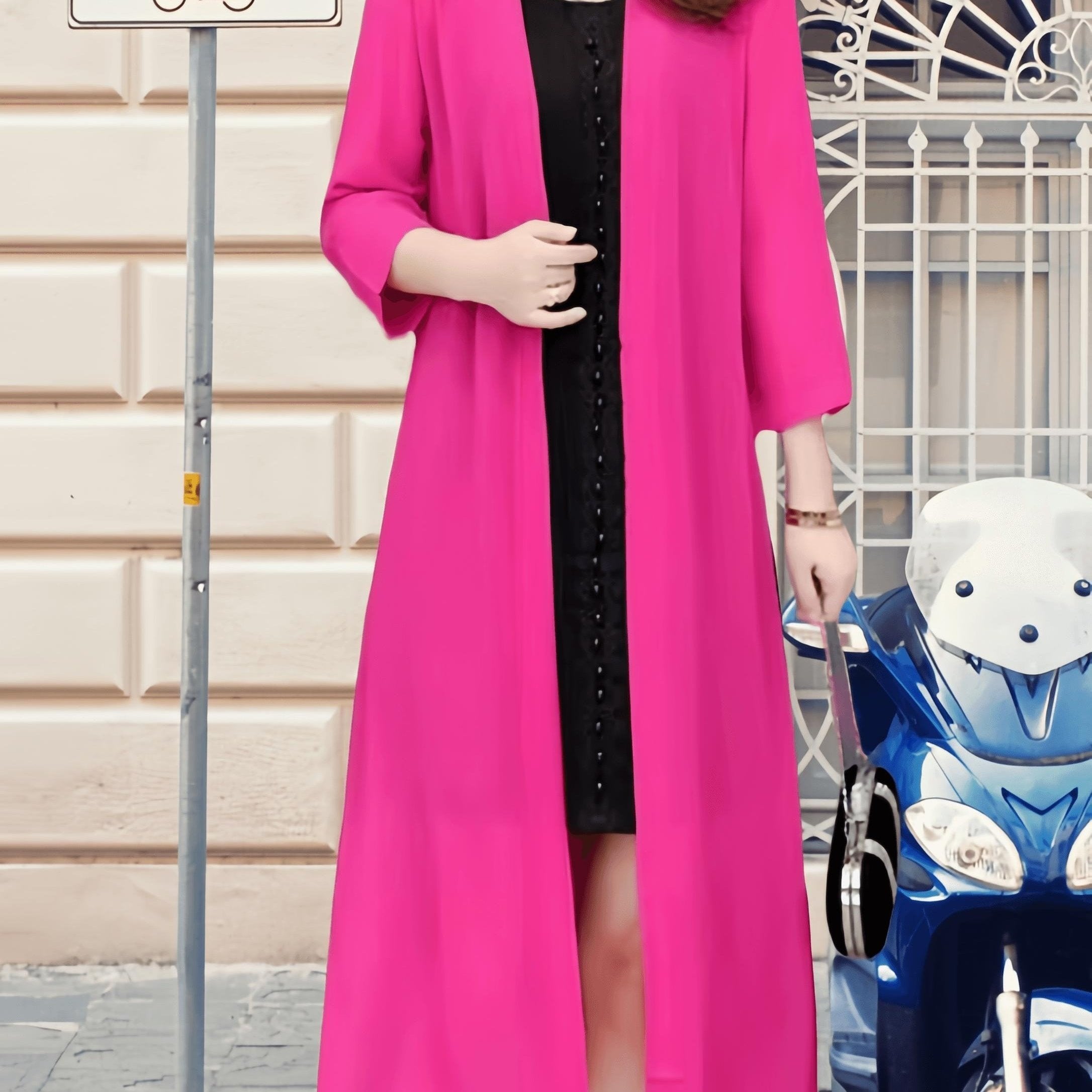 Women's Chiffon Cardigan Sun Protection Shawl Versatile Outerwear for Adults