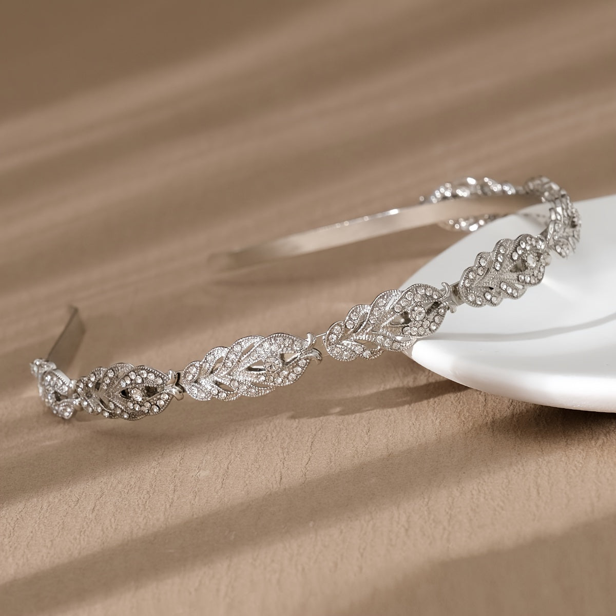 Women’s Rhinestone Hair Hoop Headband for Bridal Wedding Dress Accessories