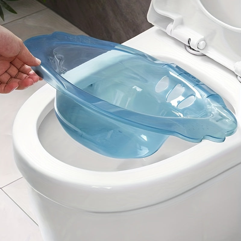 Household Bath Tub with Extra Thickness for Postpartum and Pregnant Women with Toilet Seat Sink and Separate Butt Cleaning Basin