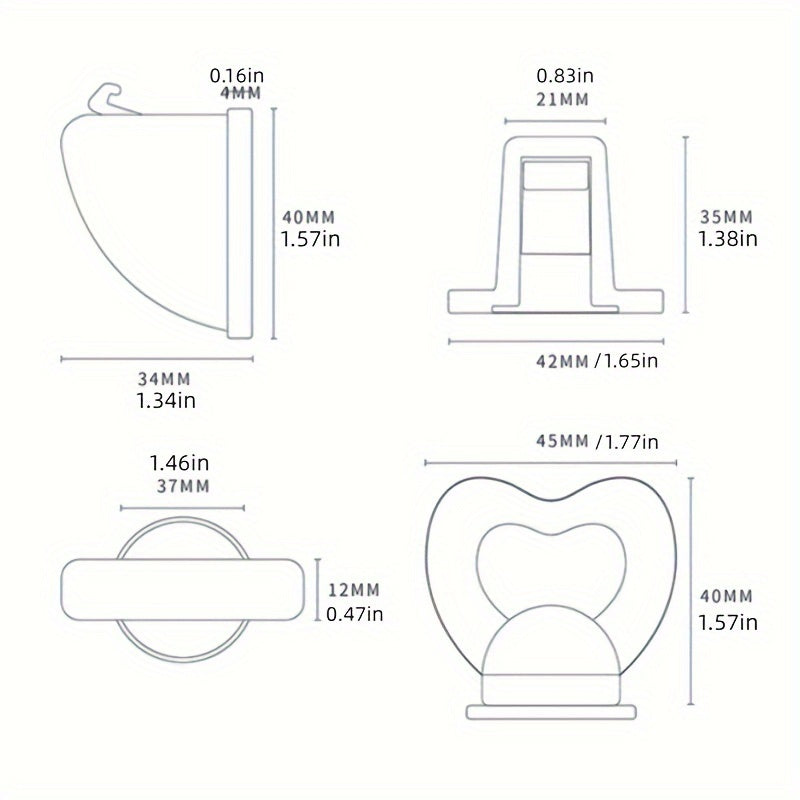 Magnetic Drawer Locks Hidden Safety Locks for Cabinets and Furniture