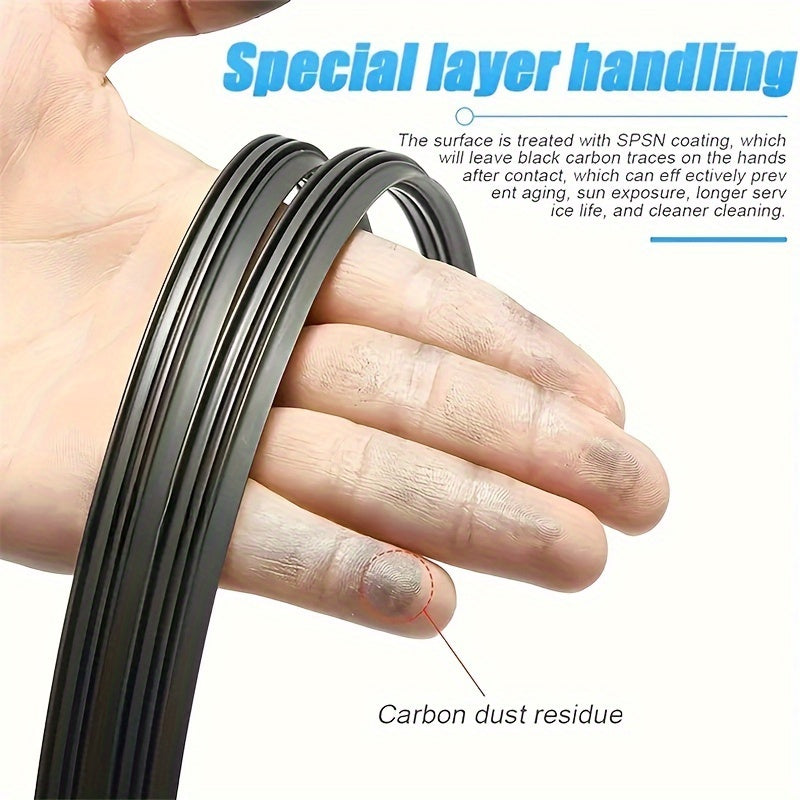 Reemplazo de goma para limpiaparabrisas 70cm 2Pcs/4Pcs Accesorios para parabrisas