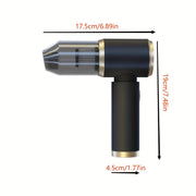 Kuchli 4000Pa tortish kuchiga ega qo‘l bilan ishlatiladigan changyutgich, chang va hayvon sochlarini olib tashlash uchun mos. No-scrub funksiyasi, USB zaryadlash, ABS rezina materialini o'z ichiga oladi va aksessuarlar to'plamini o'z ichiga oladi.