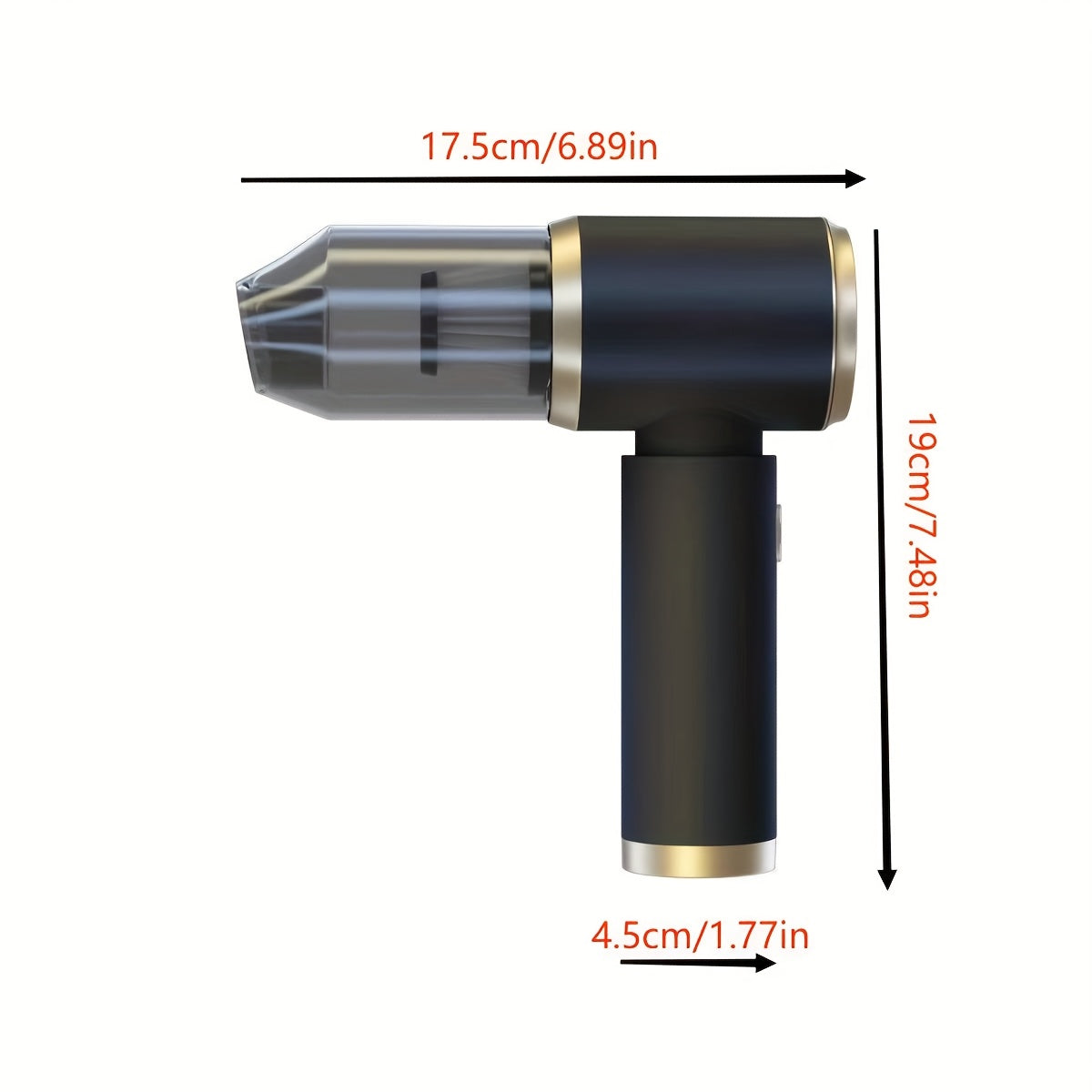 Kuchli 4000Pa tortish kuchiga ega qo‘l bilan ishlatiladigan changyutgich, chang va hayvon sochlarini olib tashlash uchun mos. No-scrub funksiyasi, USB zaryadlash, ABS rezina materialini o'z ichiga oladi va aksessuarlar to'plamini o'z ichiga oladi.