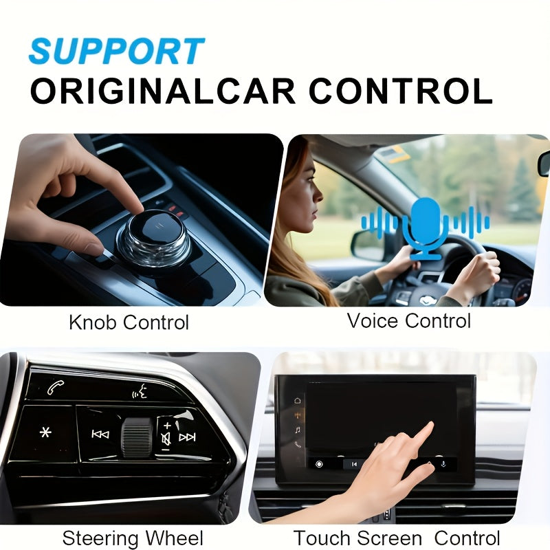 Wireless Carplay And Android Auto Adapter for Cars with OTA Upgrade