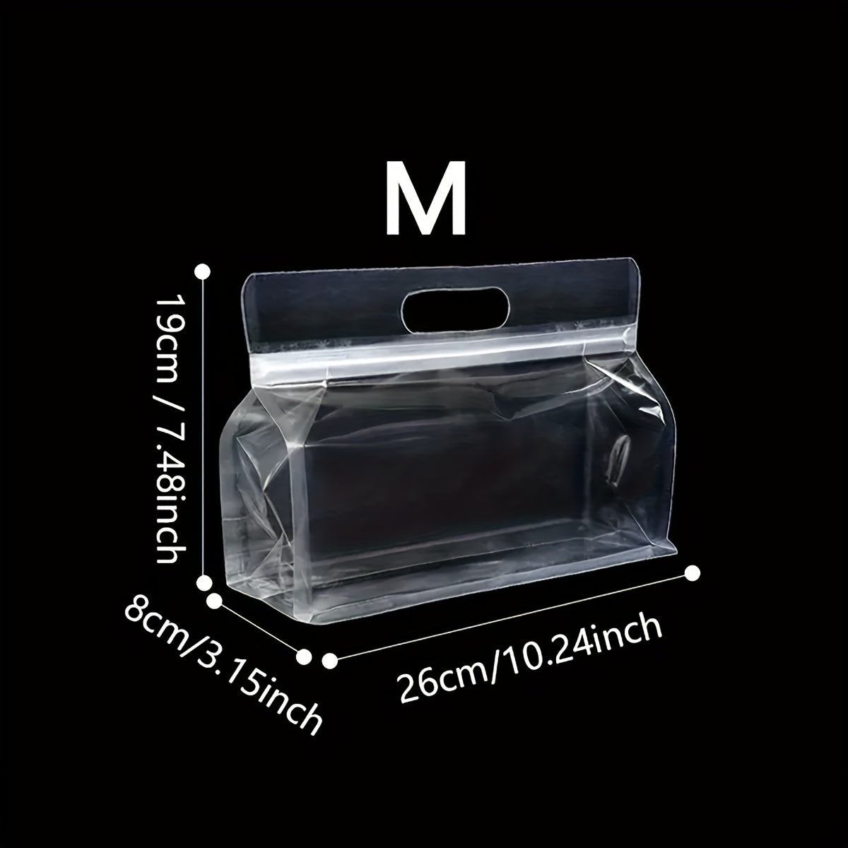Premium Food Storage Bags Pack of 10 20 30 Leak-Proof Reusable Transparent