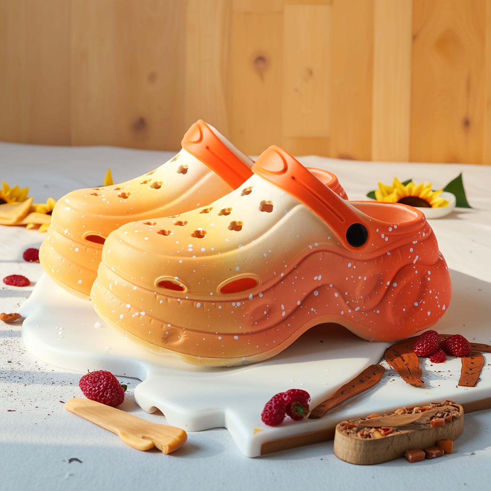 Multicolored Cloud Shoe Unisex Casual Breathable Flat EVA Summer