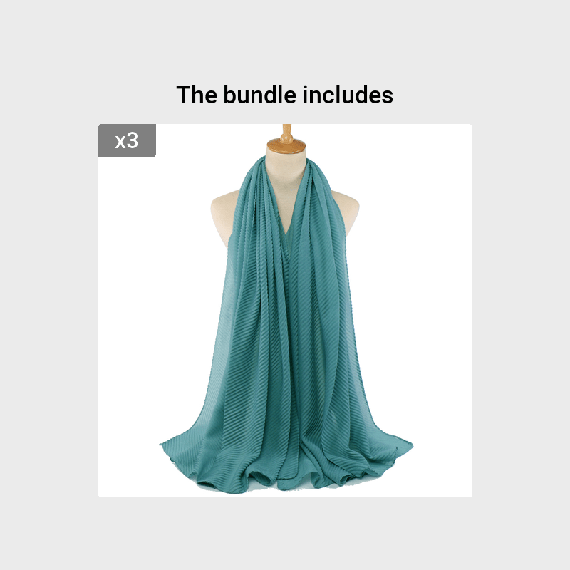 Pañuelo de hiyab de color sólido para mujer, transpirable, protección solar, a prueba de viento, ligero