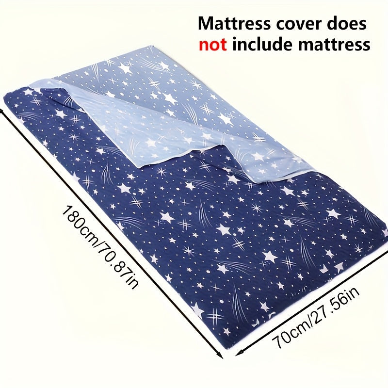 Foldable Mattress with Non-Slip Base, Airy Tatami Sleeping Pad, 71x180 cm