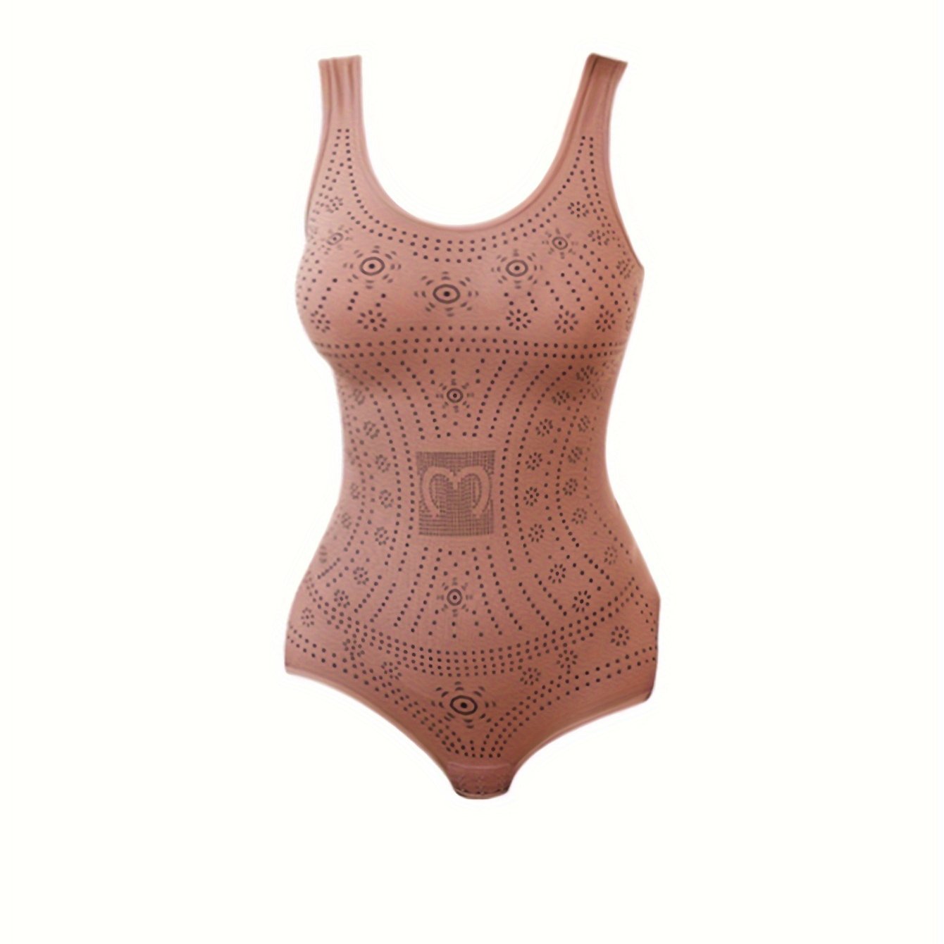 Women Body Shaping Bodysuit Tummy Control Butt Lifting Seamless Shapewear