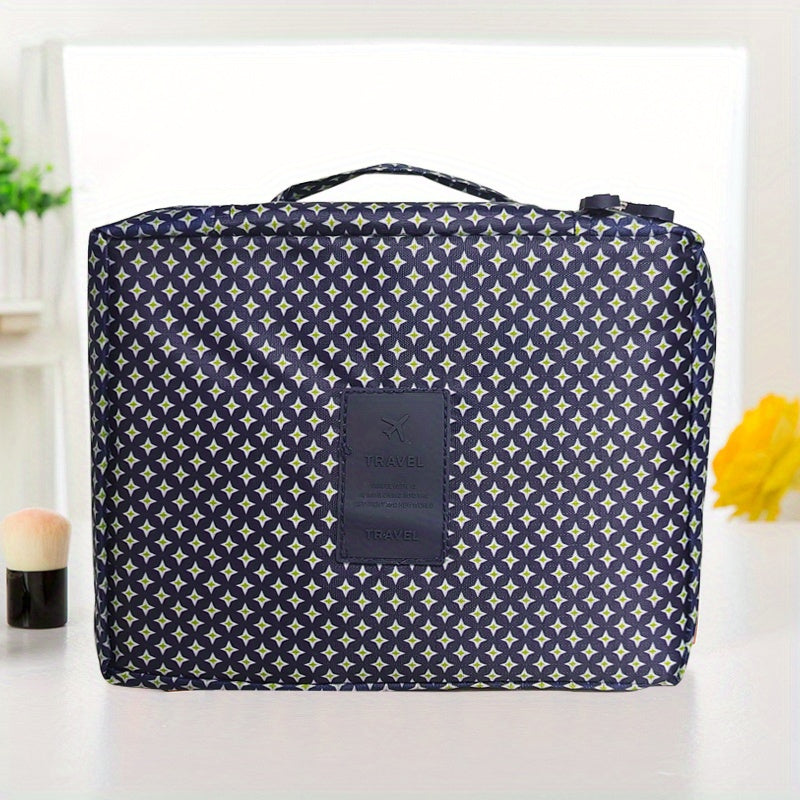 Women's Waterproof Travel Makeup Bag and Cosmetic Organizer