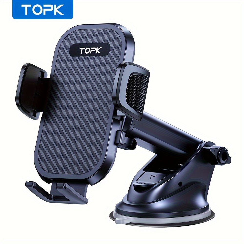 Soporte universal para teléfono de coche - Soporte ajustable para tablero de instrumentos duradero de ABS