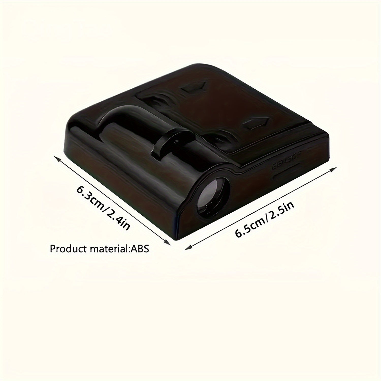 Luces de bienvenida de 2 puertas, proyector de logotipo de coche, universal, fácil de instalar