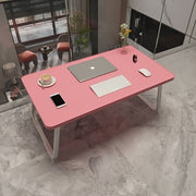 Foldable Wooden Desk 70x40cm Space-Saving Multi-Use Table for Home Office