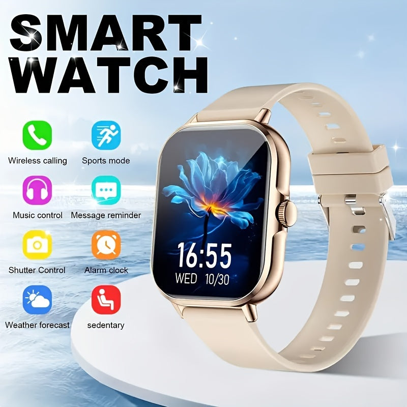 Wireless Zinc Alloy Smartwatch with 180mAh Battery for Sports Travel and Photography