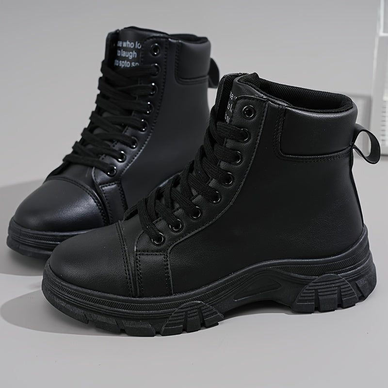 Женские водостойкие ботинки для походов на низком каблуке с амортизирующей стелькой