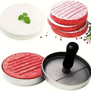 50 Pack Non-Stick Hamburger Paper Sheets for Burgers, Cookies, Food Storage