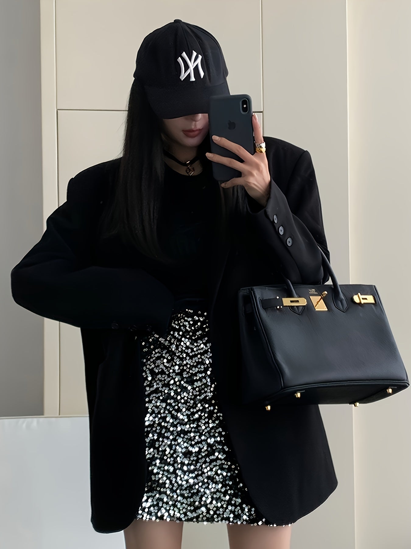 Women's Gray Polyester Blazer with Button Detail for Work and Casual Wear