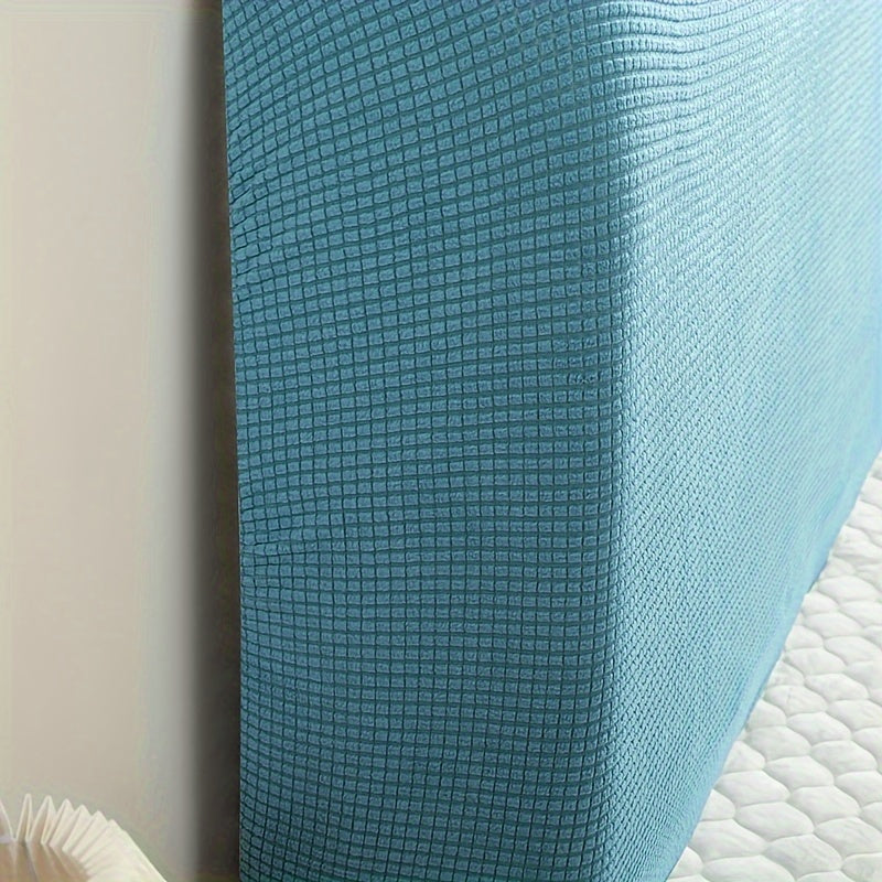 Machine Washable Polyester Fiber Fill Headboard Cover with Macaron-Inspired Corn Texture