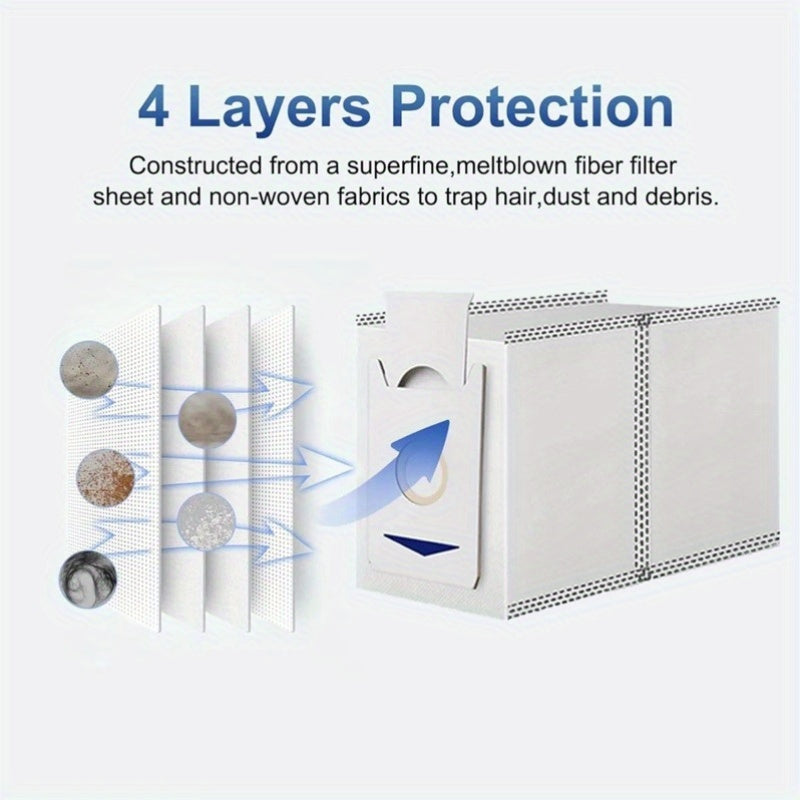 10 ta almashtirish changyutgich to'plamlari T30 Omni T30 PRO MAX bilan mos keladigan changyutgich uchun