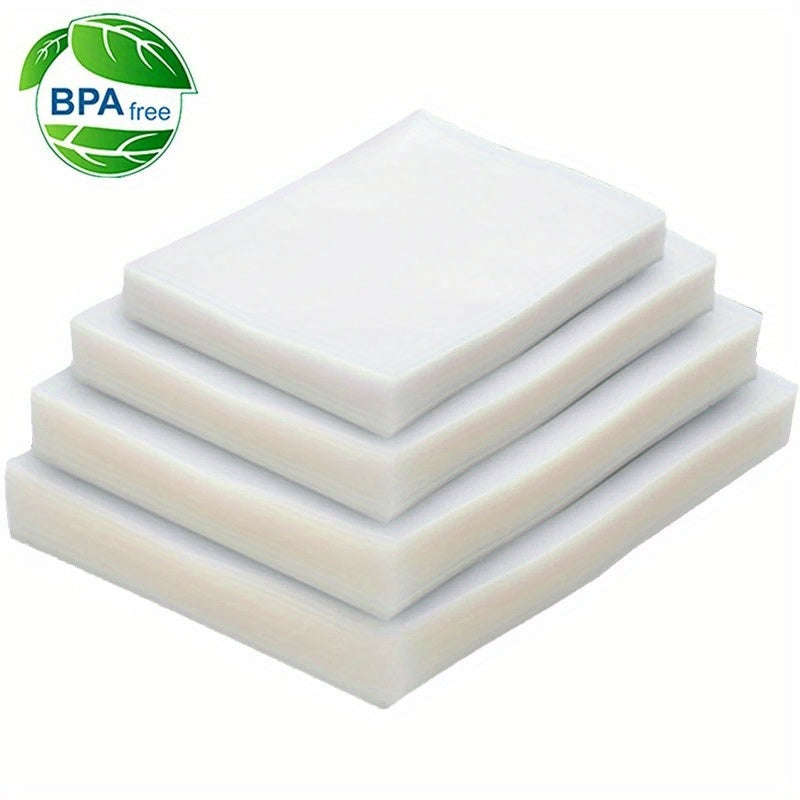 100pcs Food Storage Vacuum Sealer Bags, Keep Dry Goods Fresh and Organized