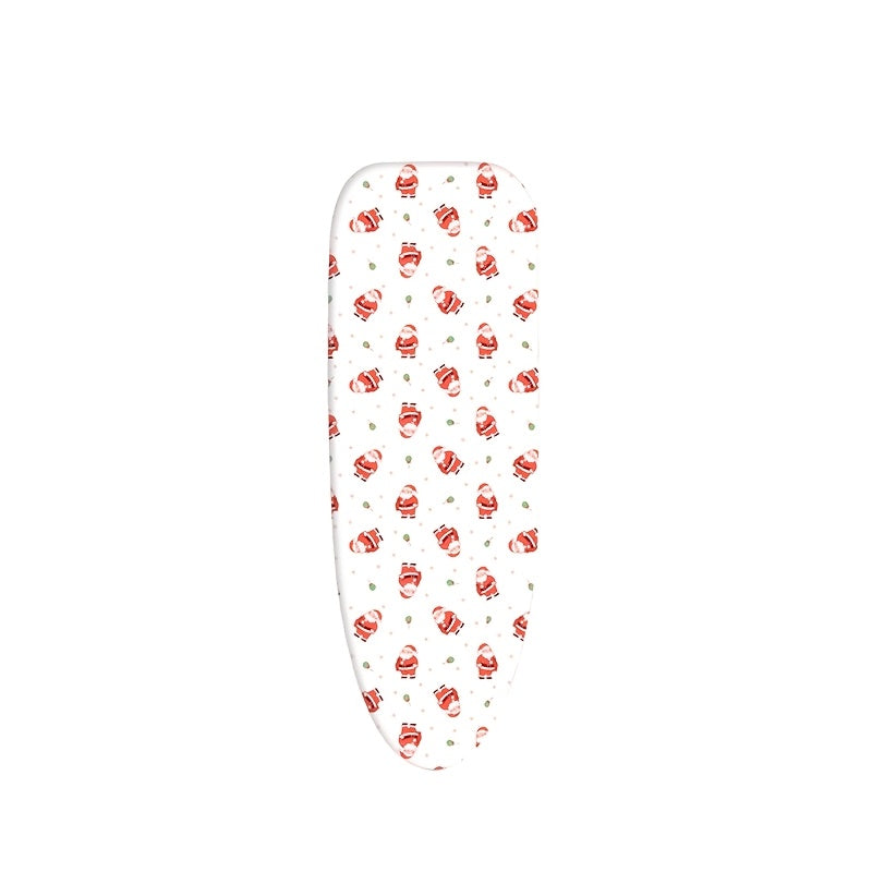 Funda festiva para tabla de planchar con diseños de árbol de Navidad, Santa, muñeco de nieve, resistente al calor, a prueba de polvo