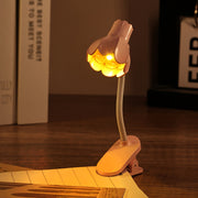 Single Petal Clip Table Lamp for Bedroom Reading and Home Decor