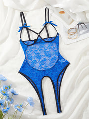 Body de mujer negro ajustado con tela elástica