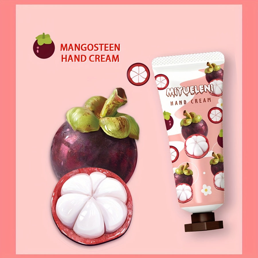 42pcs Plant Fruits Hand Cream Gift Set for Dry Cracked Skin Moisturizing Nourishing Travel Size