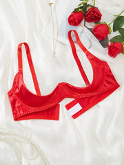 Plus Size Lingerie Sexy Underwire Bra Comfortable Support