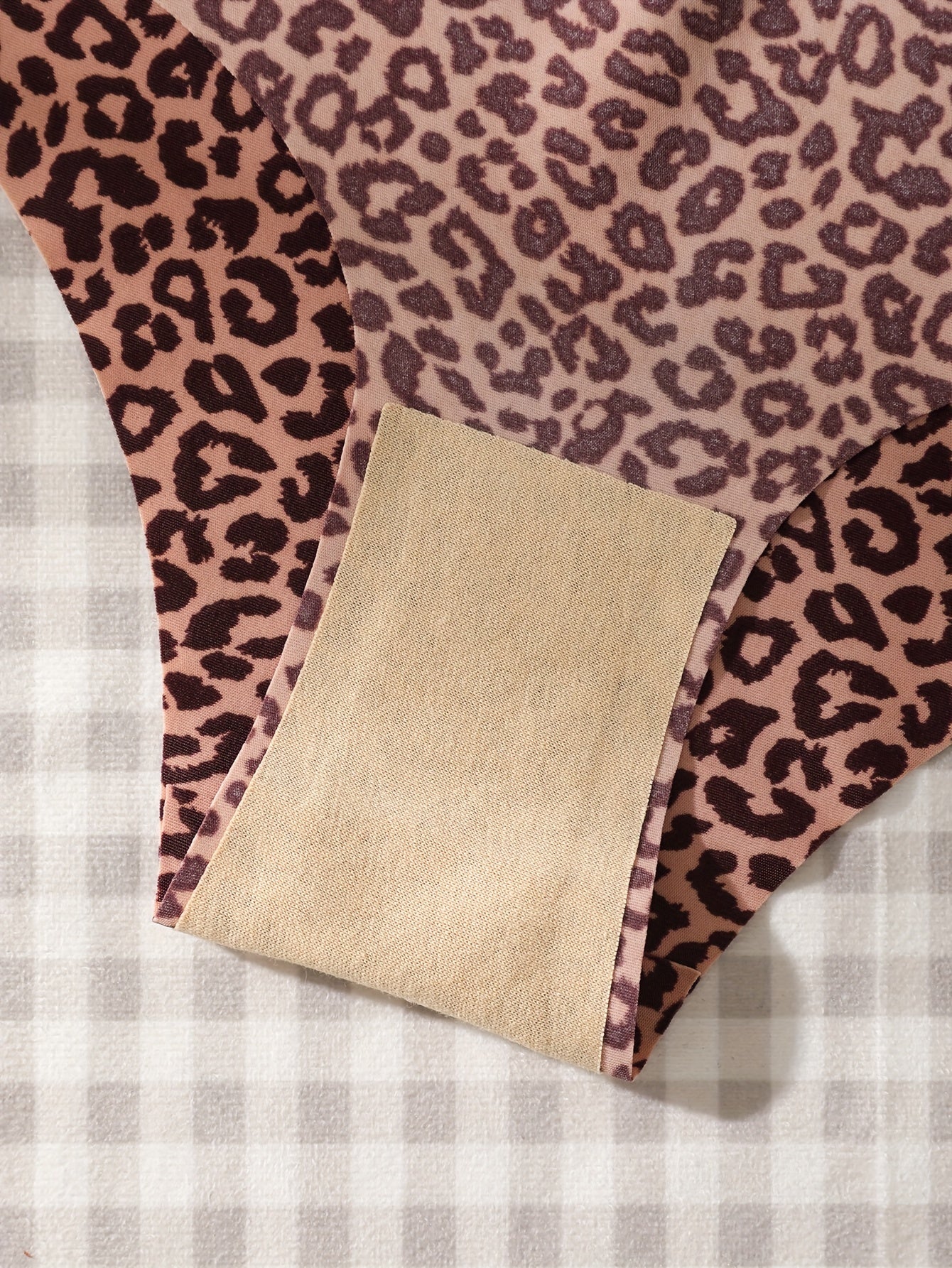 Women's Seamless Triangle Panties 5-Pack Mid Rise Solid Color Cotton Gusset