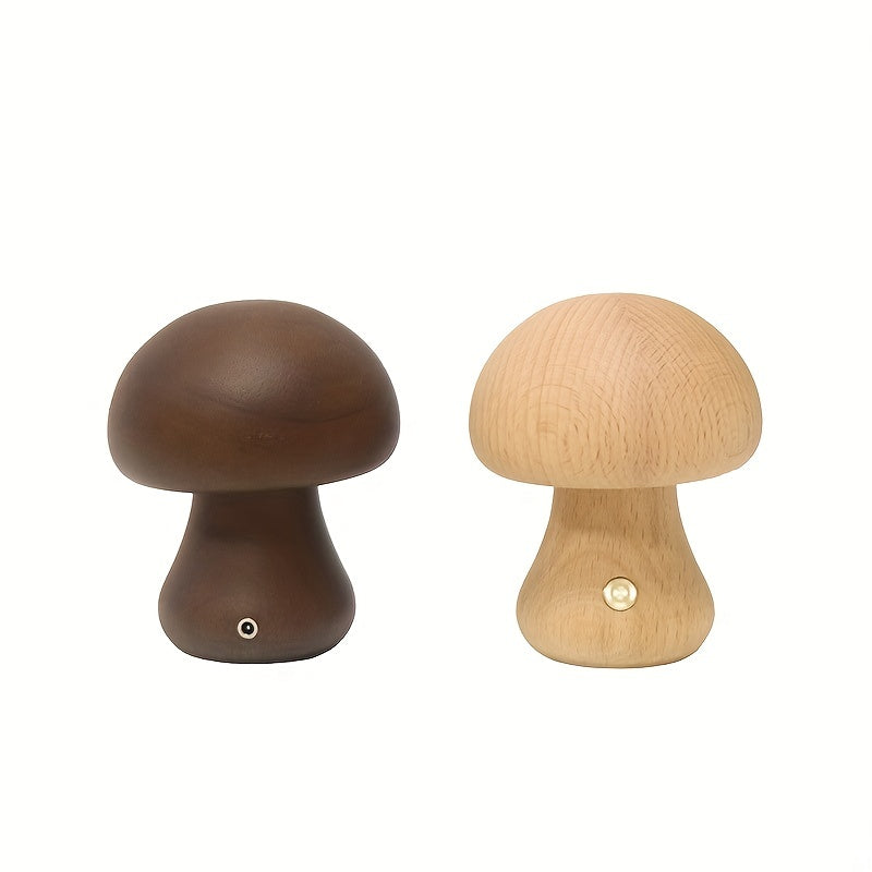 Dimmable LED Mushroom Table Lamp for Bedroom Home Decor Bedside Light