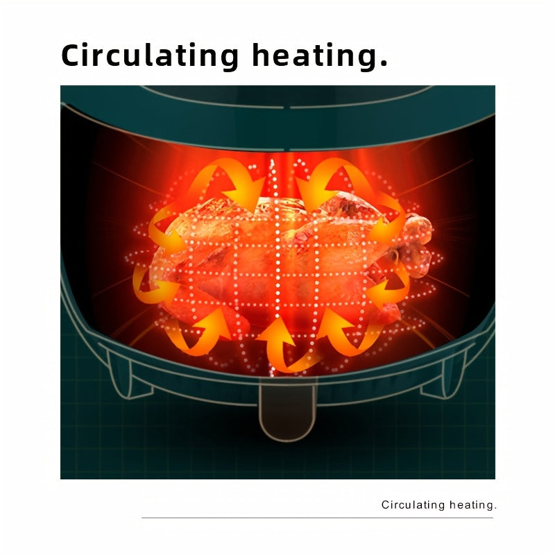 Havo fritüri katta quvvatli elektr pechka ko‘p funksiyali, oson bitta bosish bilan ishlash