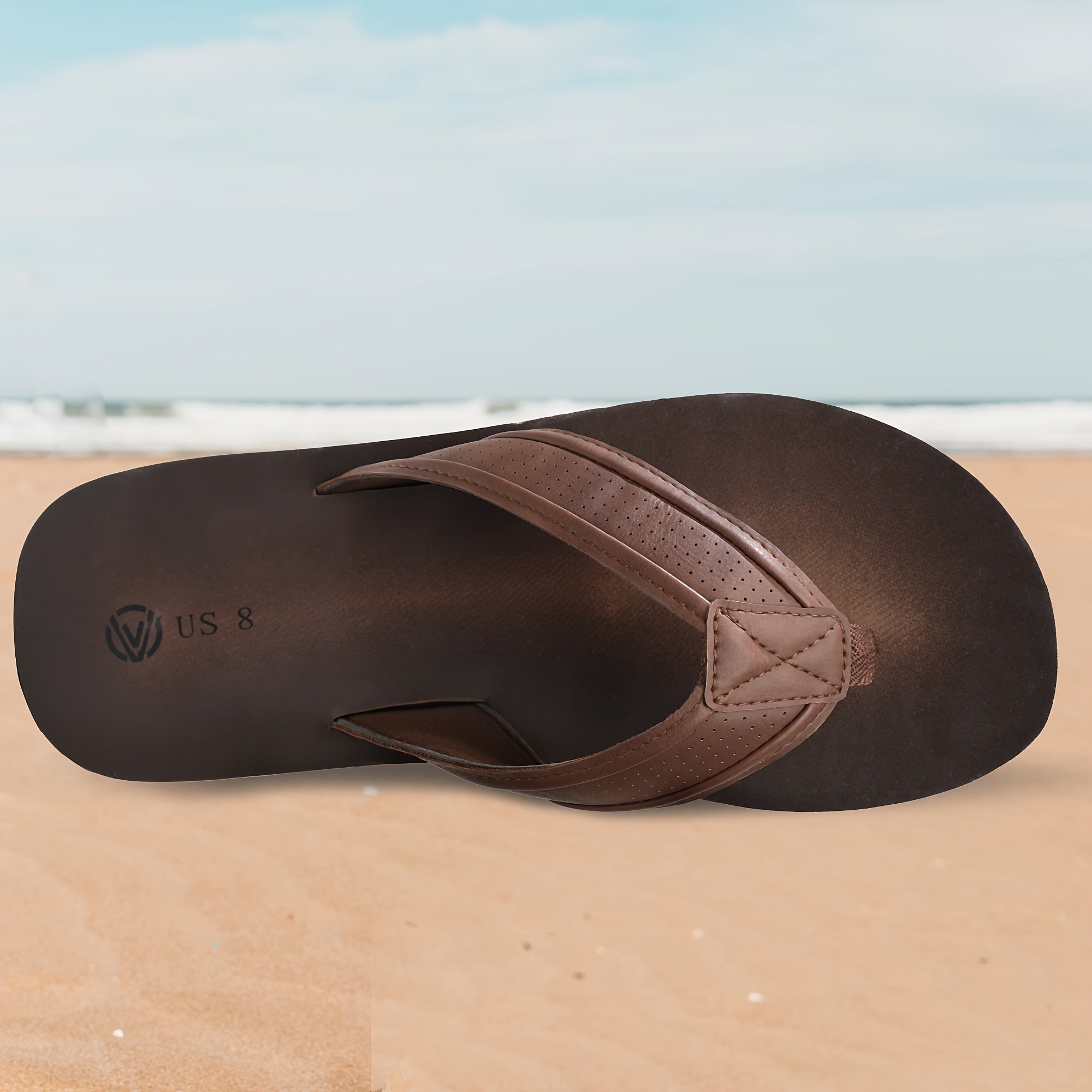 Lightweight Durable Flip Flops for Men Non-Slip EVA Sole Outdoor Activities